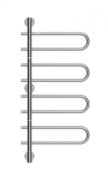 Pyyhekuivain Nordhem Vaxholm, sähkö, 440x940mm, 4 kuivausputkea, RST