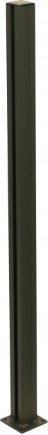 Lasikaidetolppa Hortus Multi, 100cm lasipaneelille, 108cm