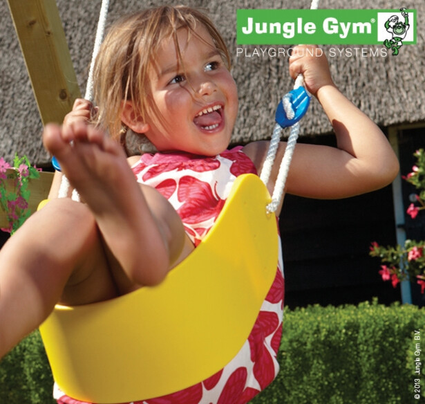 Keinuistuin Jungle Gym Sling Swing, keltainen
