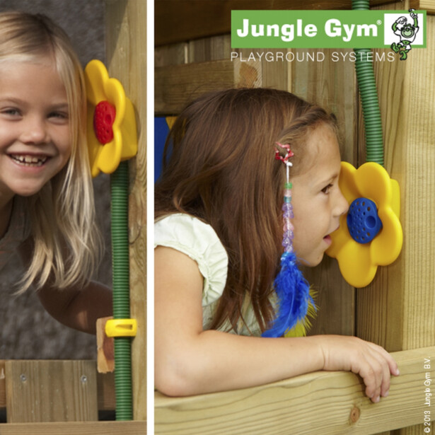 Leikkikeskuksen puheputki Jungle Gym