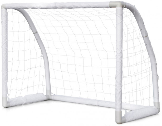 Jalkapallomaali Nordic Play Soccer Goal, 1.3x1x0.76m, muovi, valkoinen