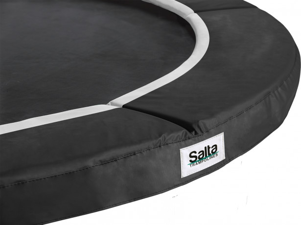 Reunasuojus trampoliiniin Salta Ø427cm, musta