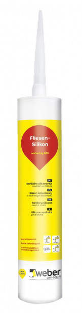 Silikoni Weber Fug 880 keskiharmaa, 310ml