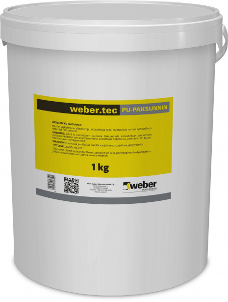 PU-paksunnin Weber Tec 1 kg