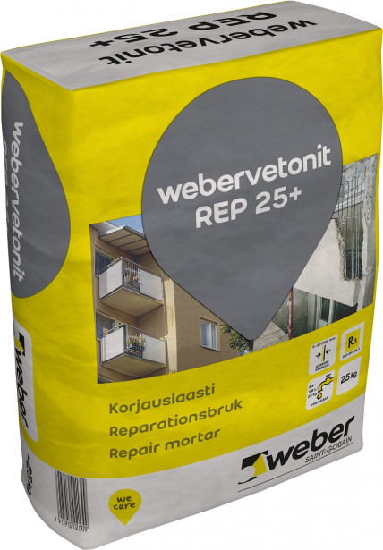 Korjauslaasti Weber Vetonit REP 25+ 20 kg