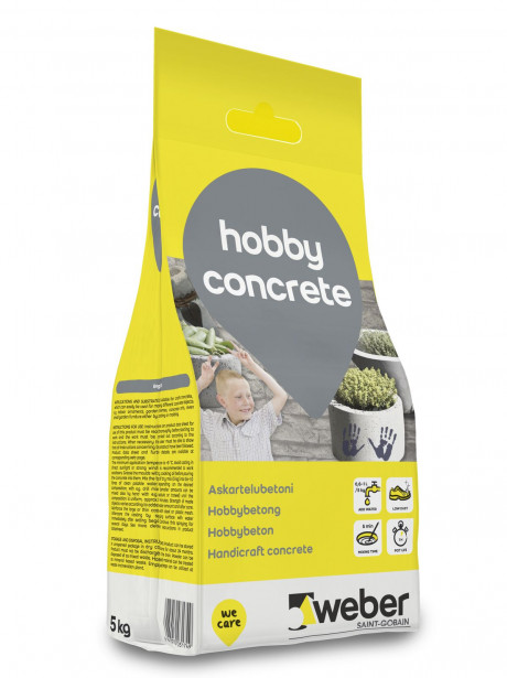 Askartelubetoni Weber Hobby Concrete, 5 kg