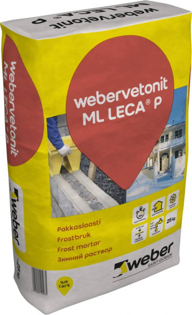 Pakkaslaasti Weber Vetonit ML Leca P 25 kg