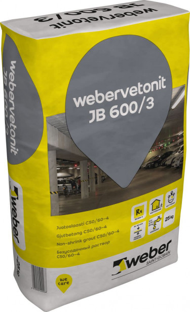 Juotoslaasti Weber Vetonit JB 600/3 25 kg