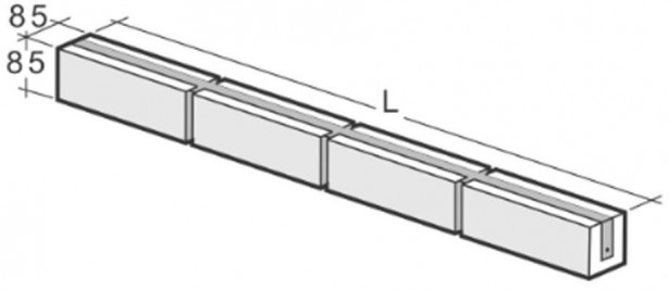 Tiilipalkki Kahi MKH MT10 2985x85x85 mm