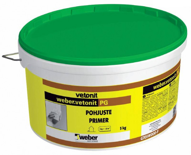 Pohjuste Weber Vetonit PG 5 kg