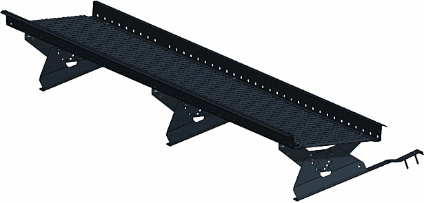Kattosiltapaketti Ormax 2,92 m lk2 musta