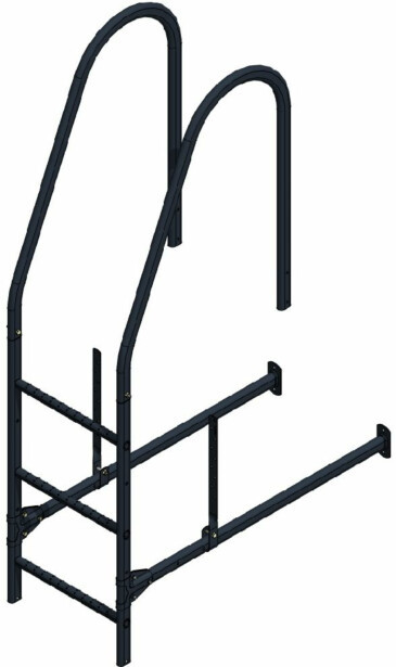 Seinätikaspaketti Ormax 3 m musta