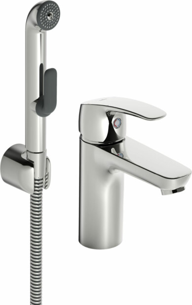 Pesuallashana Oras Safira XL 1001F + bidetta, kromi, Verkkokaupan poistotuote