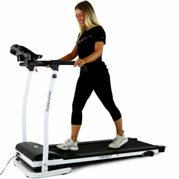 Juoksumatto Trekkrunner TR007, 1,5hv, 12km/h, treenisovelluksella, Android/IOS, taitettava