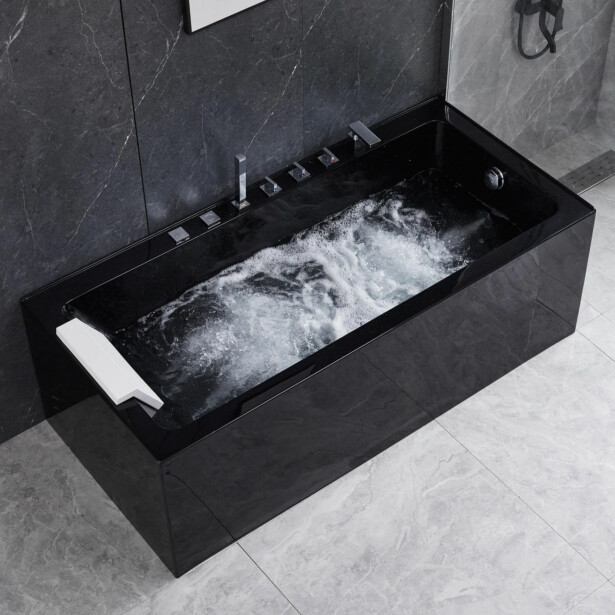 Poreamme Lyfco BK-0021700 oikea 1700x580x750mm, musta