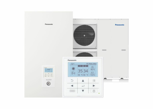 Ilma-vesilämpöpumppu Panasonic Aquarea T-Cap H Series WQC09H3E8, 9kW