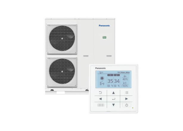 Ilma-vesilämpöpumppu Panasonic Monoblock T-Cap J Series WH-MXC09J3E8, 9kW, ulkoyksikkö