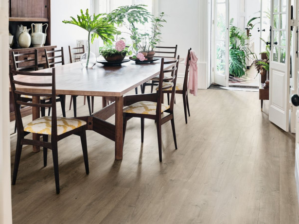 Laminaatti Pergo Original Excellence Lillehammer Pro Mature Taupe Oak, tammi, lauta, 4-sivuviiste