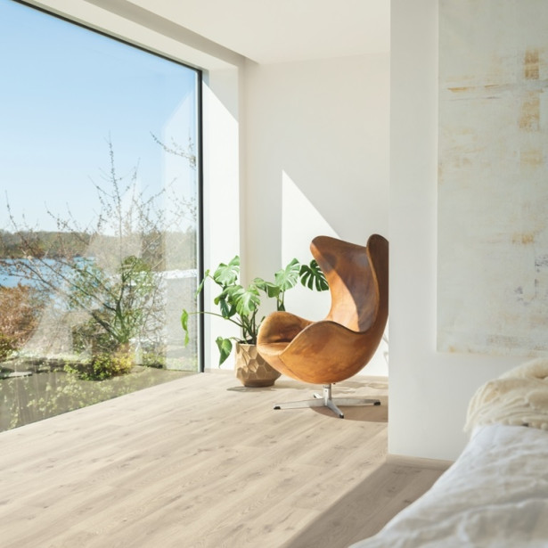 Vinyylilankku Otra Pad Pro Modern Grey Oak, integroitu alusmateriaali