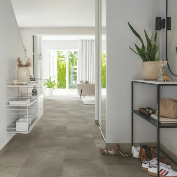 Vinyylilaatta Pergo Limfjord Pad Pro, Lava Concrete, integroitu alusmateriaali