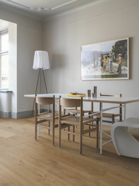 Vinyylilankku Pergo Lysefjord Pad Pro, Fumed Swedish oak, integroitu alusmateriaali