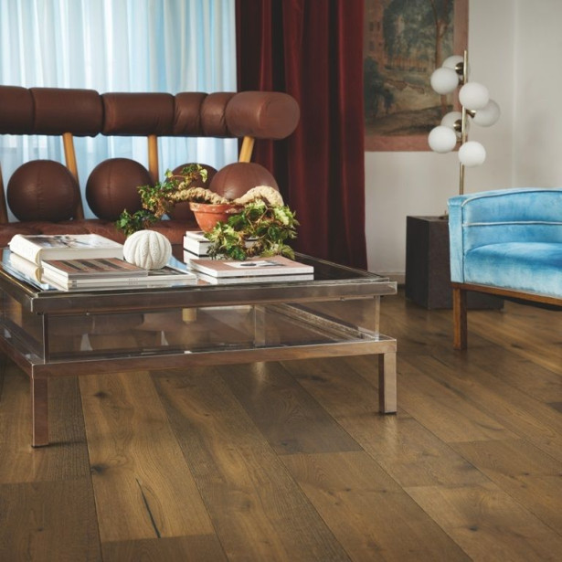 Parketti Pergo Svalbard Smoked Mansion Oak, 2200x260mm, ekstramattalakattu