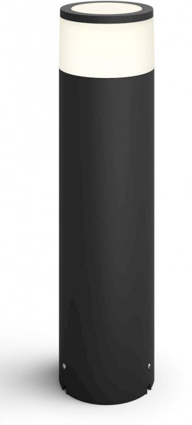 Pylväsvalaisin Philips Hue Calla Large WACA LED, laajennuspaketti, 8W, IP65 400x104x104mm, musta