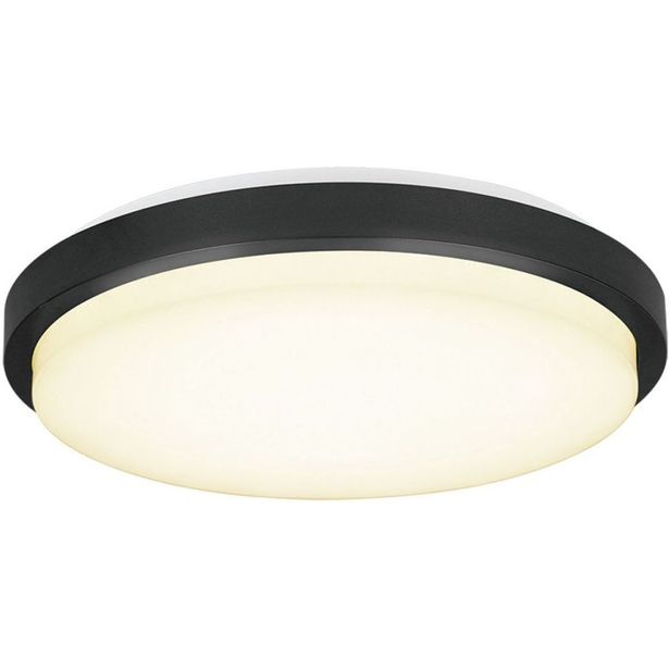 Plafondi Halo Design Upscale LED 28cm musta