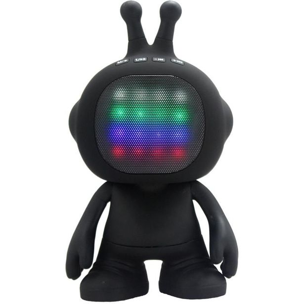 Bluetooth-kaiutin Halo Design Sound Buddy LED musta