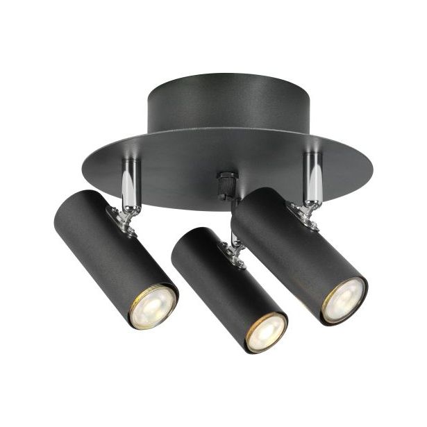 Spottivalaisin Cottex Alpha Slim LED harmaa