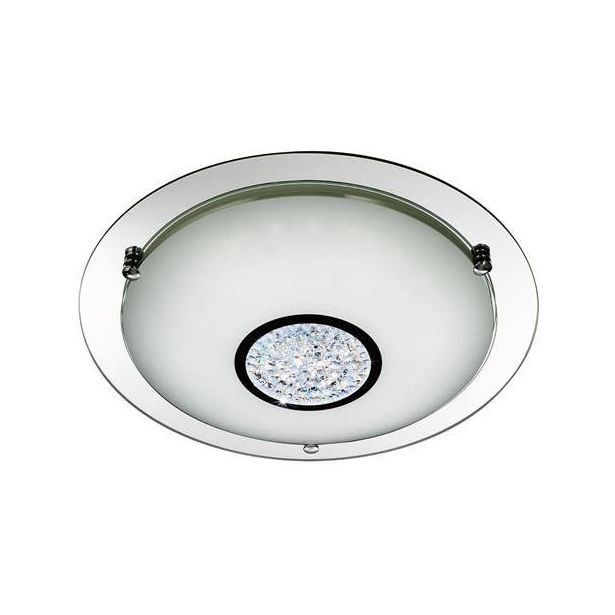 Plafondi Searchlight LED Kristall 31cm 