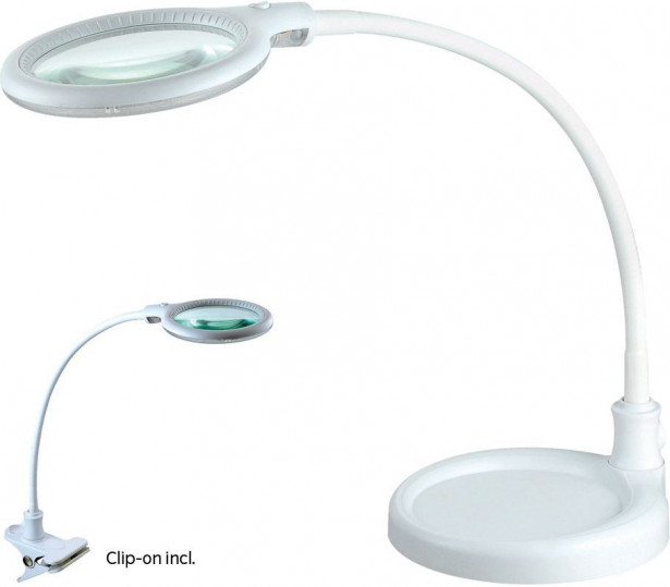 Pöytävalaisin Halo Design Mini Magni LED valkoinen
