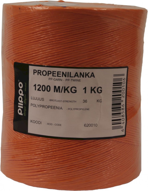 Propeenilanka Piippo, 1200m, 1kg, oranssi