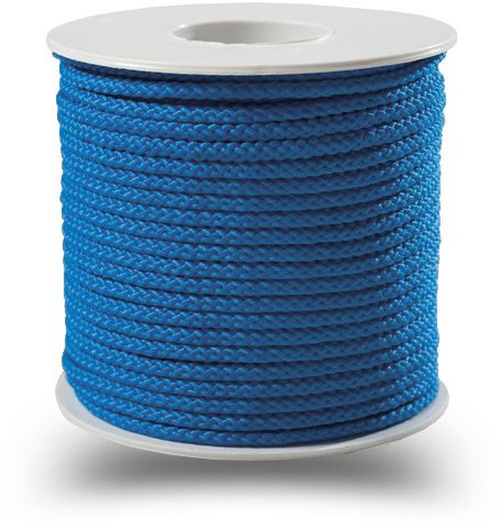 Polyesterinyöri Piippo, 2mm, sininen, 25m