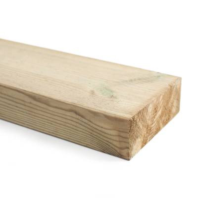 Kestopuu Oiva mänty, mitallistettu, 48x123mm, vihreä