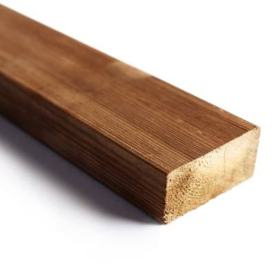 Kestopuu Oiva mänty, mitallistettu, 48x98mm, ruskea