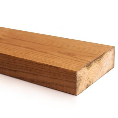 Kestopuu Oiva mänty, mitallistettu, 48x148mm, ruskea
