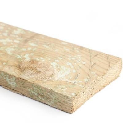 Kestopuu Oiva sahattu, 19x100mm, C, vihreä