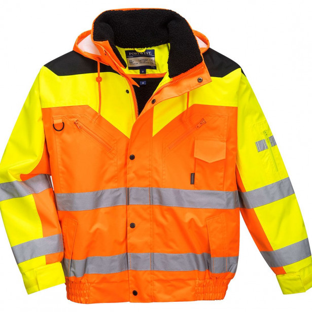 Bombertakki Portwest S464 300D ContrastPlus, oranssi