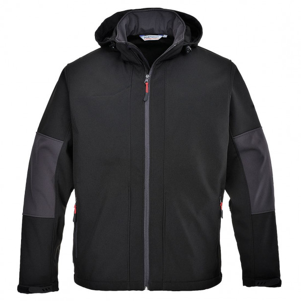 Softshell-takki Portwest TK53 3L, hupulla, musta