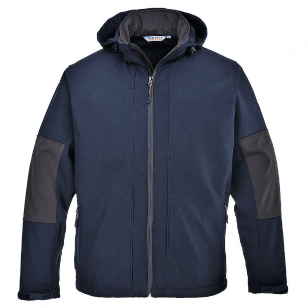 Softshell-takki Portwest TK53 3L, hupulla, sininen