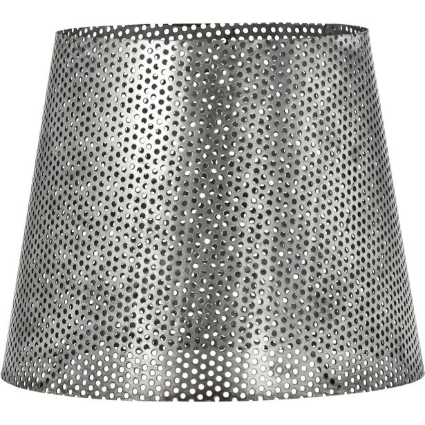 Varjostin PR Home Mia, reiitetty metallivarjostin, Ø 175/130 x 140 mm, antiikkihopea