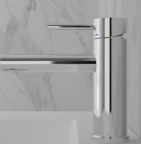 Pesuallashana Scandtap Clear Classic, kromi