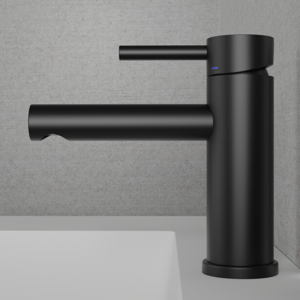 Pesuallashana Scandtap Clear Black, musta