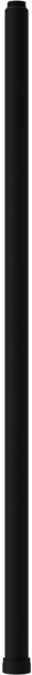 Suihkun teleskooppiputki Scandtap Steel Pleasure Coal, mattamusta