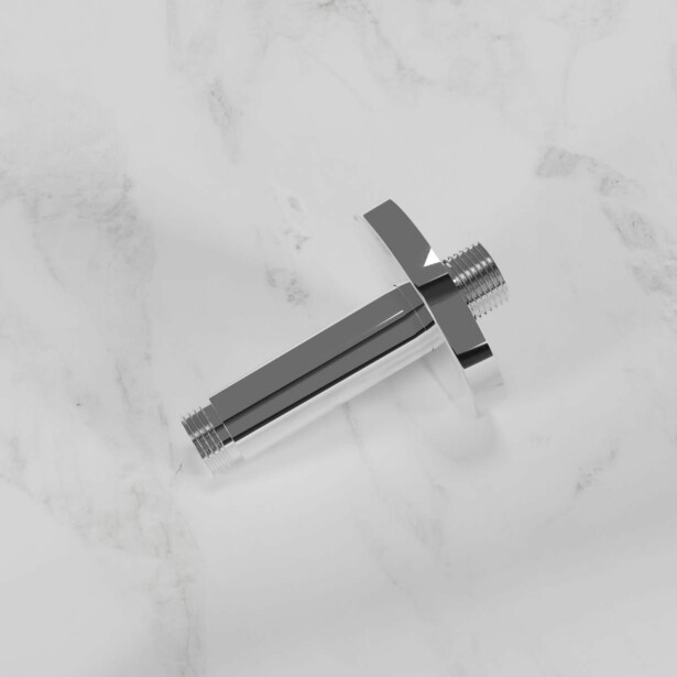 Kattosuihkun kiinnike Scandtap Harmonized Classic, lyhyt malli, ruostumaton teräs