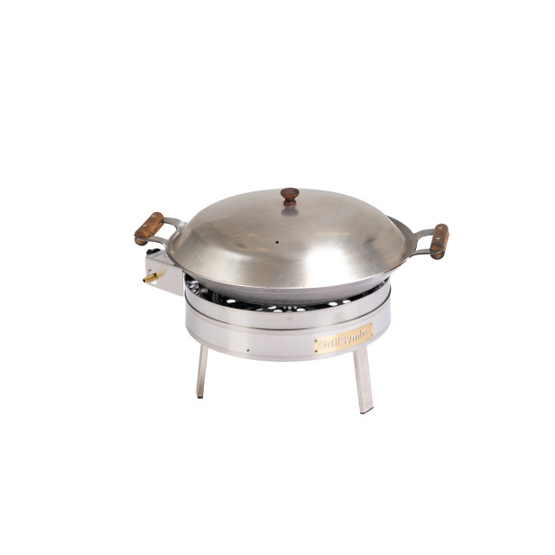 Cataplanapannu GrillSymbol WP 450 inox CAT Ø45 cm