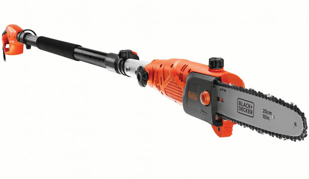 Sähköoksasaha jatkovarrella, BLACK+DECKER PS7525, 800W, laippa 25cm