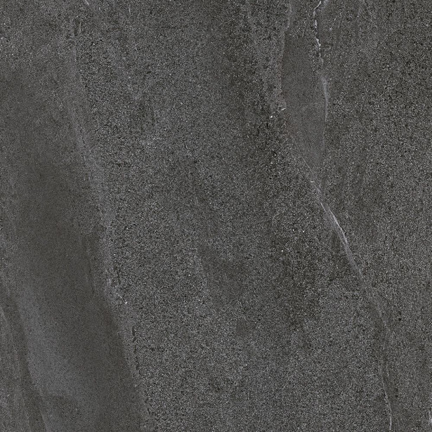 Lattialaatta Pukkila Landstone Anthracite, himmeä, sileä, 598x598mm