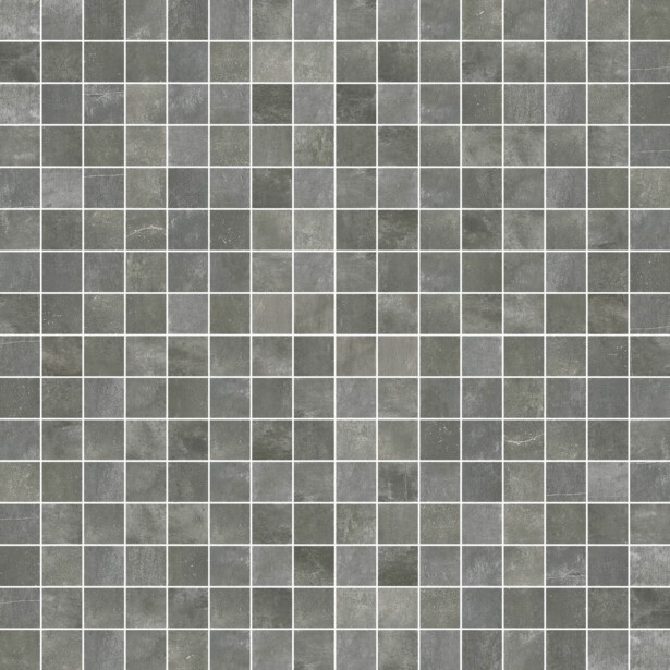 Mosaiikkilaatta Pukkila Cocoon mosaiikki Multigrey, himmeä, sileä, 18x18mm